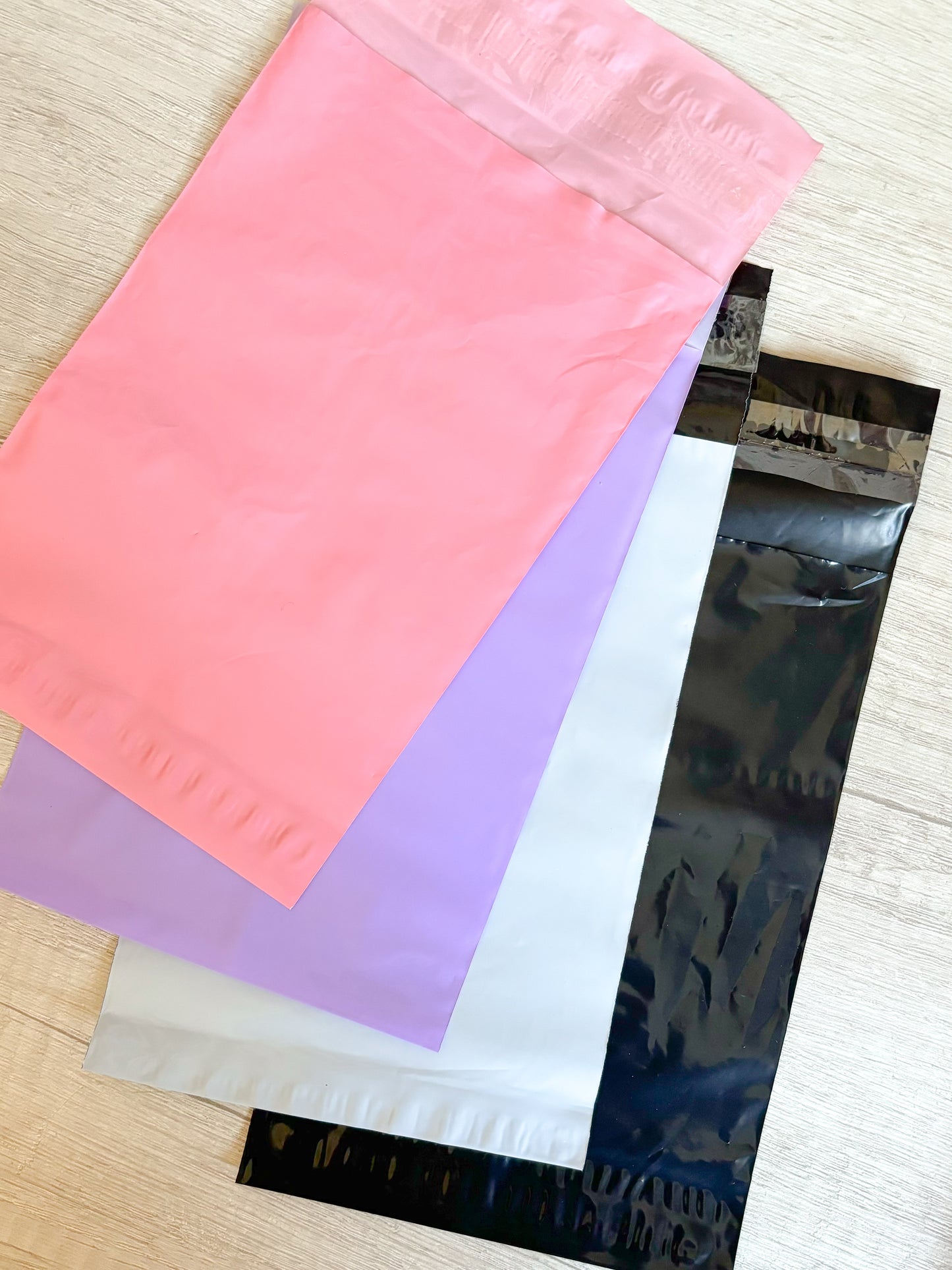 Bolsa Plástica para Envíos 13x24 cm, Poly Bag, Con Autoadhesivo, PRECIO DE CIENTO QO.75