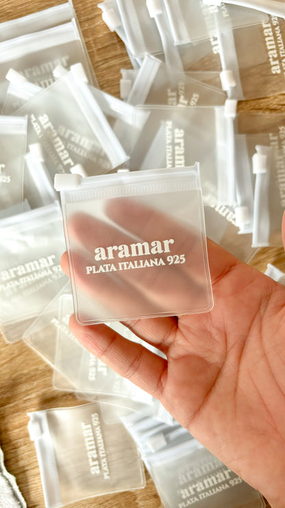 Bolsas Tipo Ziploc 6x6 cm para Accesorios y Joyería, Bolsas para Empaques