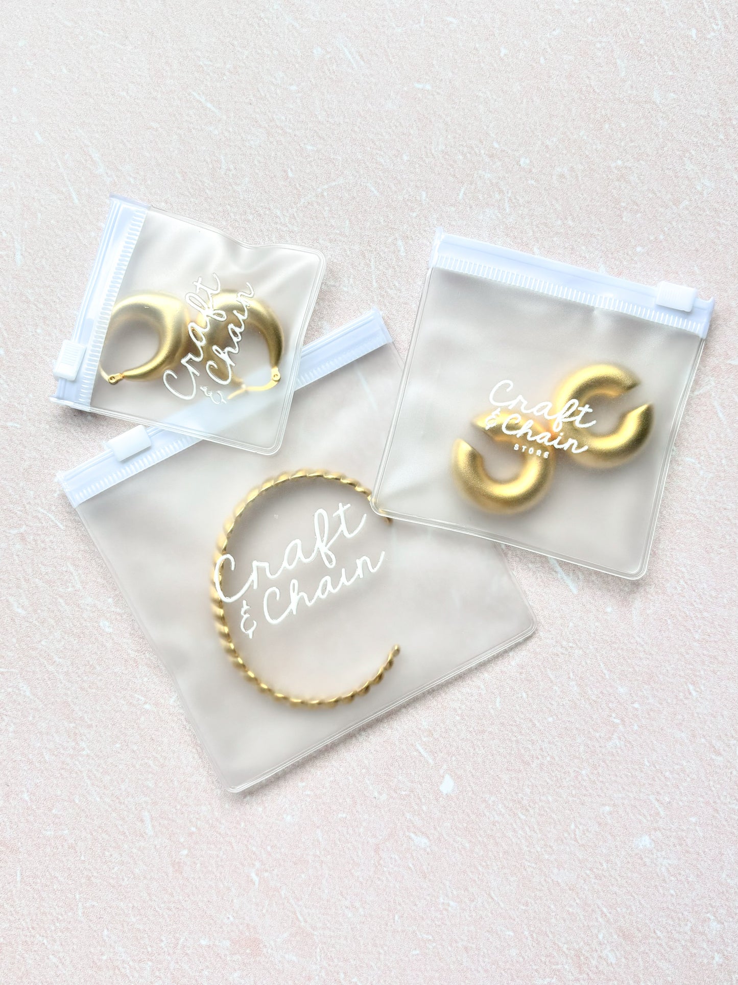 Bolsas Tipo Ziploc 8x8cm para Accesorios y Joyería, PRECIO CIENTO Q5.20