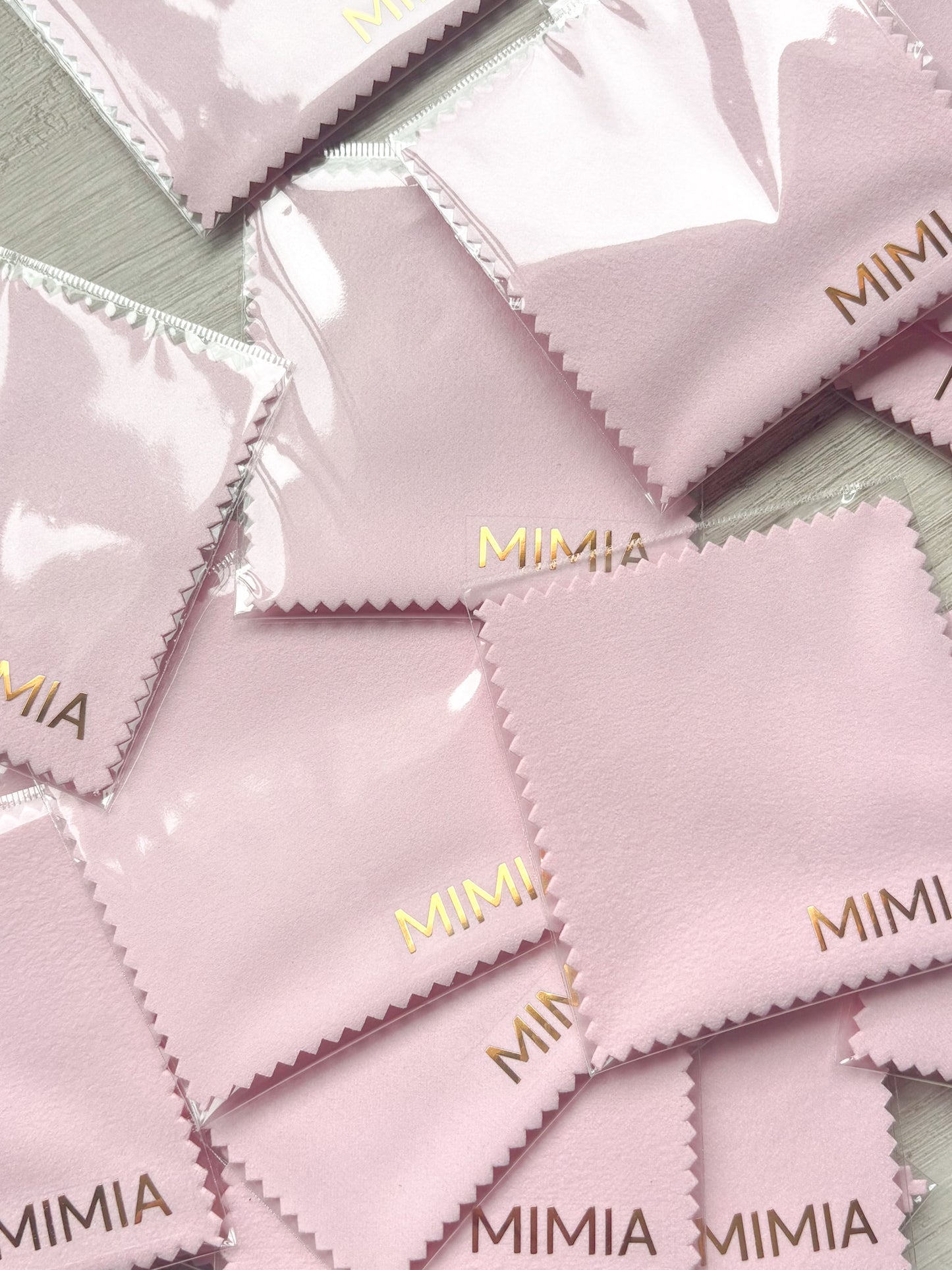 Paños Limpia Joyas, Personalizados, 8x8 cm, Precio por ciento Q2.80