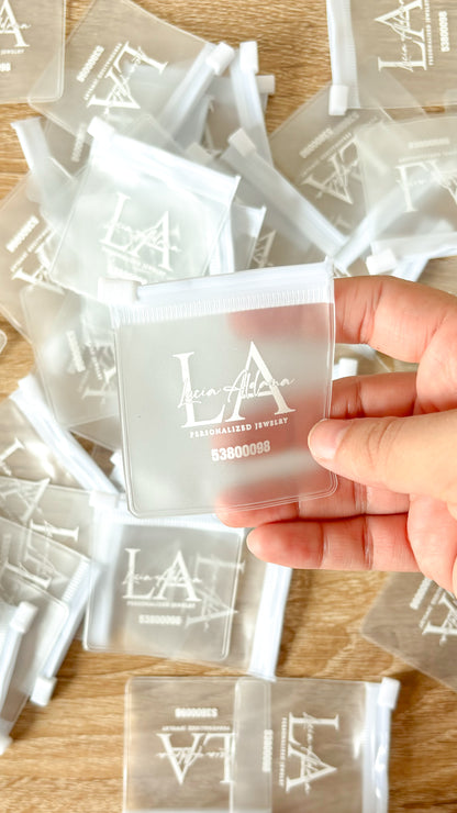 Bolsas Tipo Ziploc 6x6 cm para Accesorios y Joyería, Bolsas para Empaques