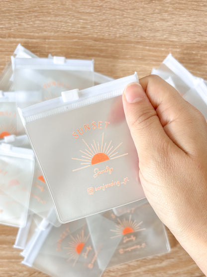 Bolsas Tipo Ziploc 8x8cm para Accesorios y Joyería, PRECIO CIENTO Q5.20