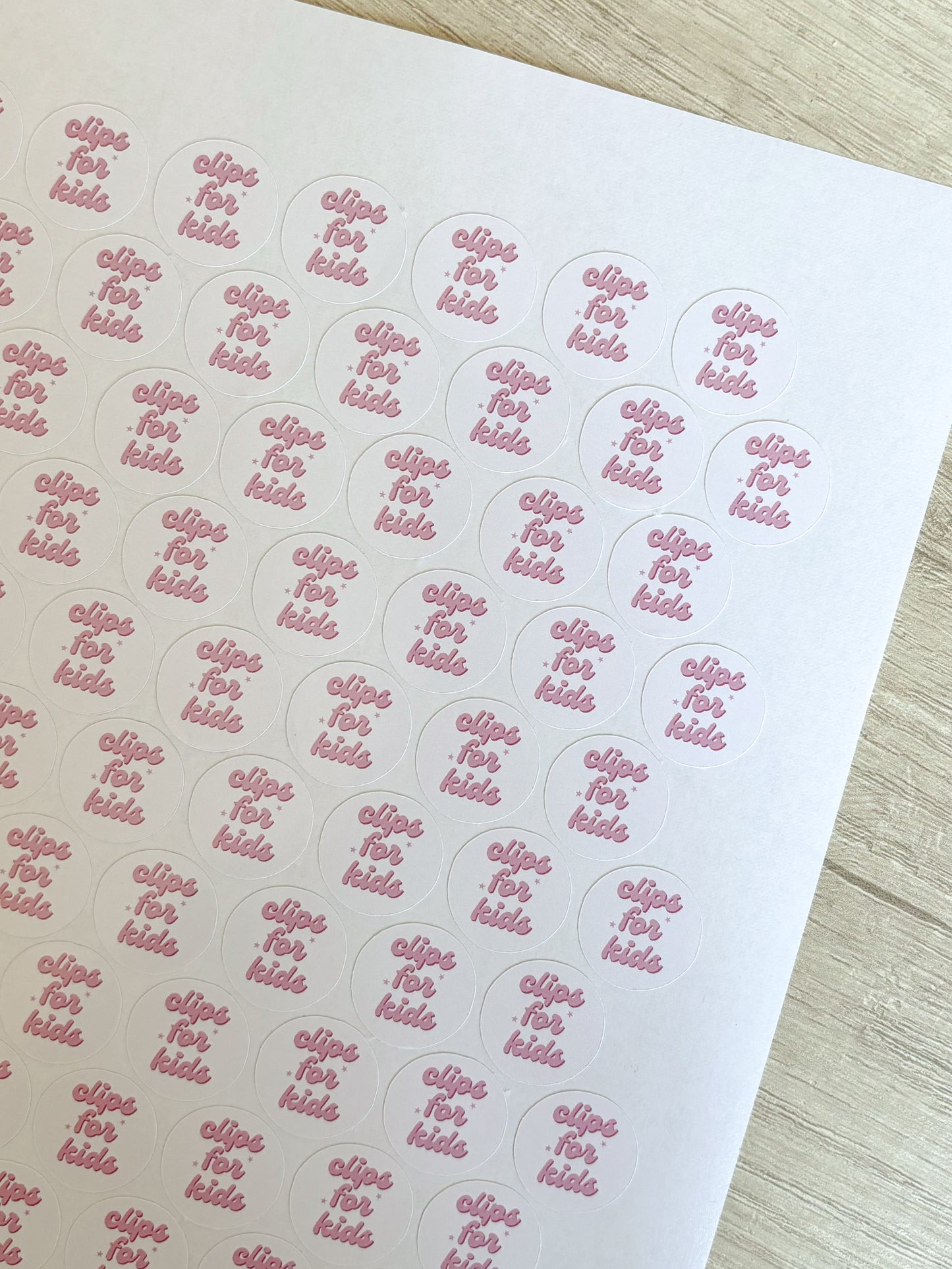 Stickers Troquelados, Redondos, Impresión personalizada, Acabado Brillante