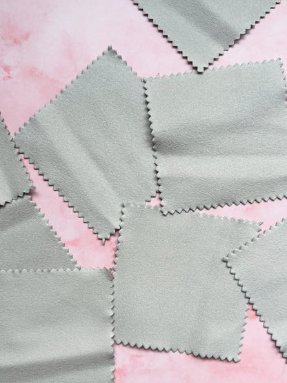 Paños Limpia Joyas, Personalizados, 8x8 cm, Precio por ciento Q2.80